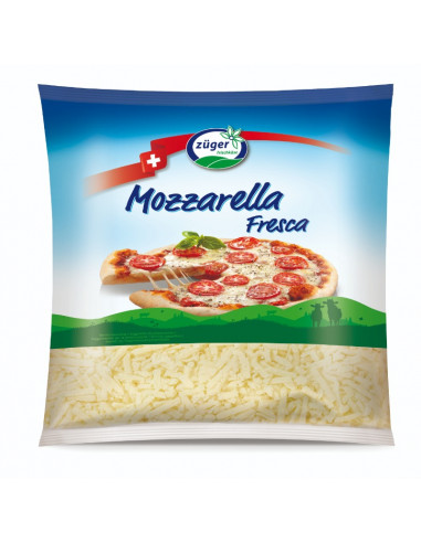 Mozzarella fresca Züger 45% en dados...