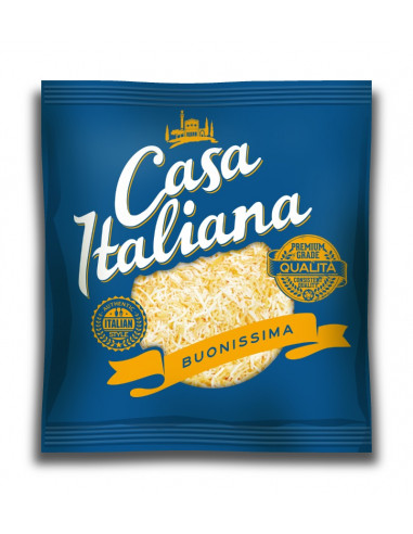 Pizzatopping Casa Italiana- BASIC 2 kgs Rallada DAIRY PARTNERS