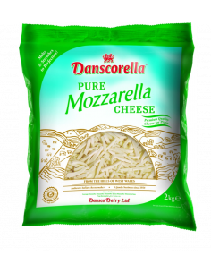 Mozzarella Danscorella Pura 2Kg Congelada Dairy