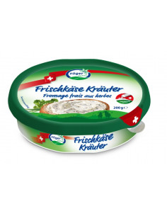 Crema de queso natural con hierbas 200 g Züger