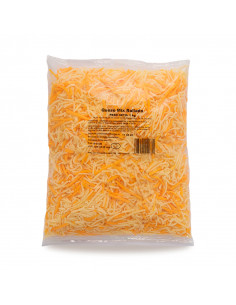 Mix Mozzarella/Gouda/Cheddar naranja/Emental 45% m gr. Julienne 3,2mm 10x1 kg FLANDERS FOOD PRODUCTIONS