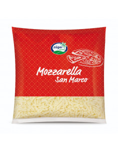 Mozzarella pura VITO en dados 4x4x4mm 2kgs Züger