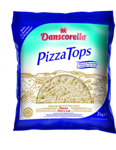 Dairy Partners Pizza Tops Danscorella 75/25 congelada