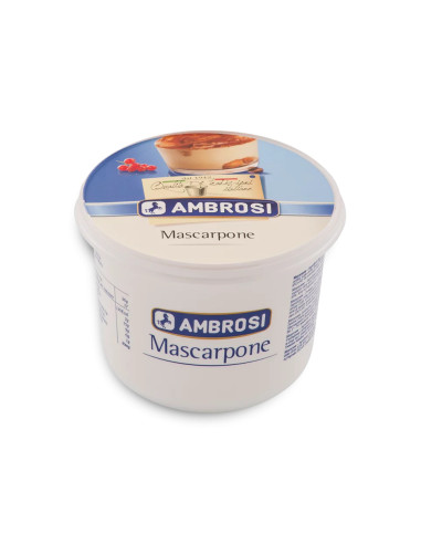 Mascarpone 500gr (48% crema) Ambrosi