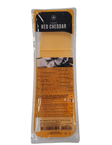 Chedar rojo lonchas 6x1kg Flanders