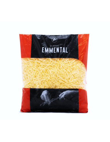 Emmental 45% m.gr/e.s rallada 2,5 mm 10x1kg FLANDERS FOOD PRODUCTIONS